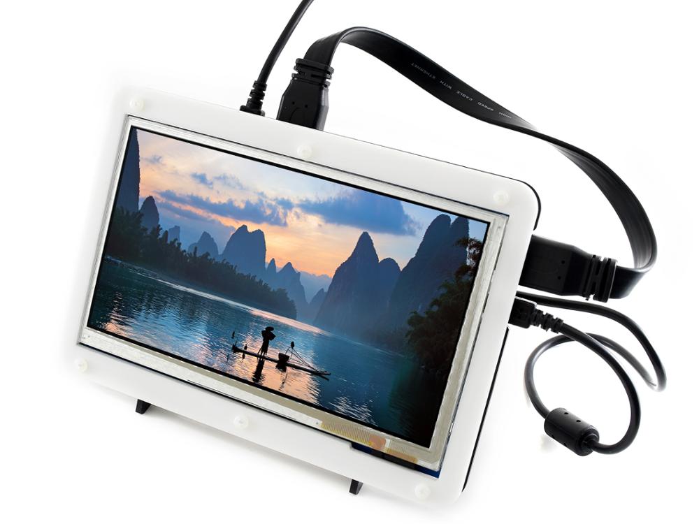 Waveshare 7 ġ HDMI LCD (B),  ÷ ̽ , 800*480  ġ ũ,      BB  ٳ 